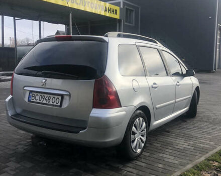 Серый Пежо 307, объемом двигателя 2 л и пробегом 285 тыс. км за 3450 $, фото 3 на Automoto.ua