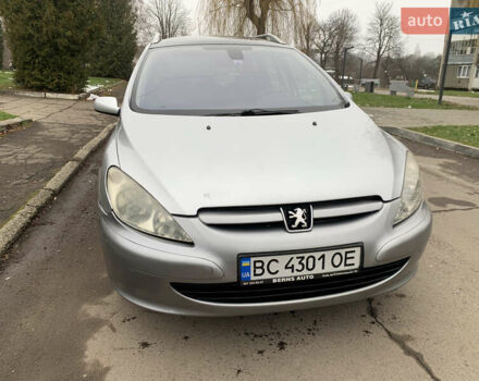 Сірий Пежо 307, об'ємом двигуна 1.59 л та пробігом 300 тис. км за 2000 $, фото 15 на Automoto.ua