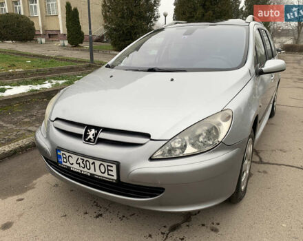 Сірий Пежо 307, об'ємом двигуна 1.59 л та пробігом 300 тис. км за 2000 $, фото 17 на Automoto.ua