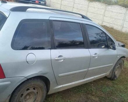 Сірий Пежо 307, об'ємом двигуна 1.6 л та пробігом 310 тис. км за 549 $, фото 5 на Automoto.ua