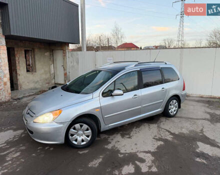 Серый Пежо 307, объемом двигателя 2 л и пробегом 208 тыс. км за 3250 $, фото 10 на Automoto.ua