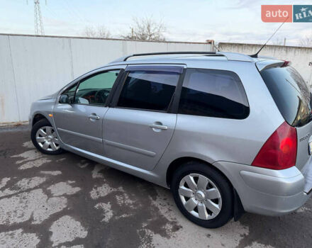 Серый Пежо 307, объемом двигателя 2 л и пробегом 208 тыс. км за 3250 $, фото 20 на Automoto.ua