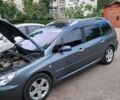 Серый Пежо 307, объемом двигателя 2 л и пробегом 360 тыс. км за 3600 $, фото 1 на Automoto.ua