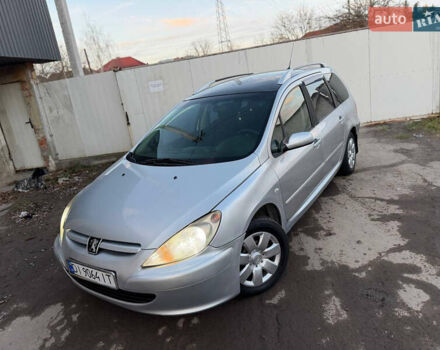 Серый Пежо 307, объемом двигателя 2 л и пробегом 208 тыс. км за 3250 $, фото 11 на Automoto.ua