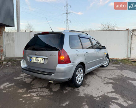 Серый Пежо 307, объемом двигателя 2 л и пробегом 208 тыс. км за 3250 $, фото 15 на Automoto.ua