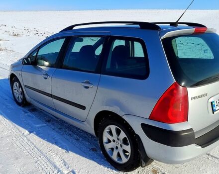 Сірий Пежо 307, об'ємом двигуна 1.6 л та пробігом 206 тис. км за 3900 $, фото 8 на Automoto.ua