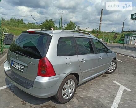 Сірий Пежо 307, об'ємом двигуна 1.6 л та пробігом 280 тис. км за 3550 $, фото 9 на Automoto.ua