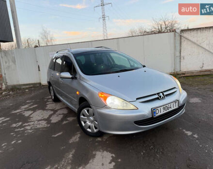 Серый Пежо 307, объемом двигателя 2 л и пробегом 208 тыс. км за 3250 $, фото 1 на Automoto.ua