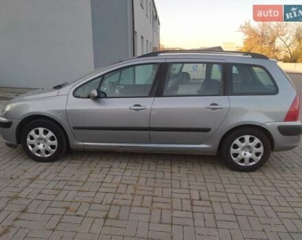 Сірий Пежо 307, об'ємом двигуна 1.59 л та пробігом 290 тис. км за 4200 $, фото 4 на Automoto.ua