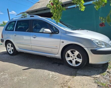 Сірий Пежо 307, об'ємом двигуна 2 л та пробігом 340 тис. км за 4200 $, фото 1 на Automoto.ua