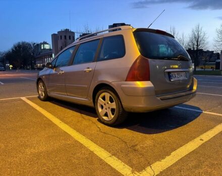 Сірий Пежо 307, об'ємом двигуна 2 л та пробігом 230 тис. км за 3700 $, фото 2 на Automoto.ua