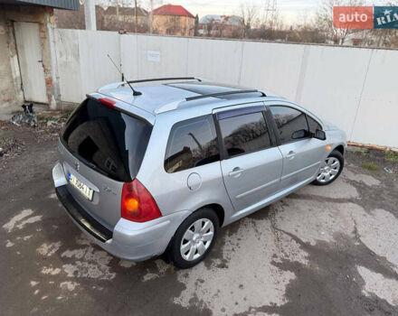 Серый Пежо 307, объемом двигателя 2 л и пробегом 208 тыс. км за 3250 $, фото 16 на Automoto.ua