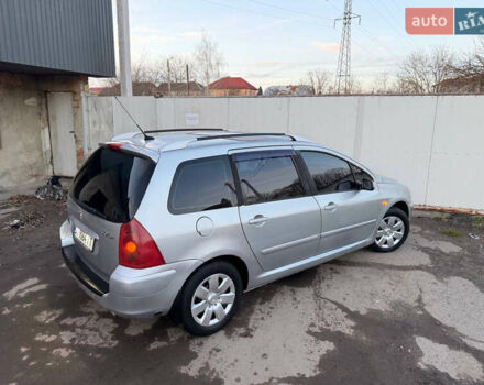 Серый Пежо 307, объемом двигателя 2 л и пробегом 208 тыс. км за 3250 $, фото 13 на Automoto.ua