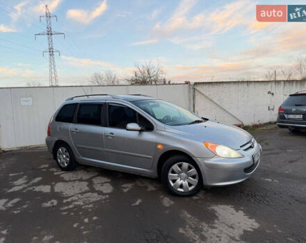 Серый Пежо 307, объемом двигателя 2 л и пробегом 208 тыс. км за 3250 $, фото 5 на Automoto.ua