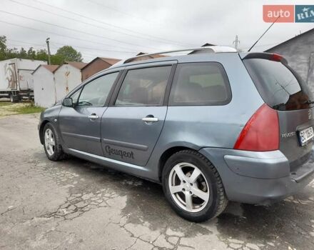 Сірий Пежо 307, об'ємом двигуна 2 л та пробігом 315 тис. км за 4000 $, фото 12 на Automoto.ua