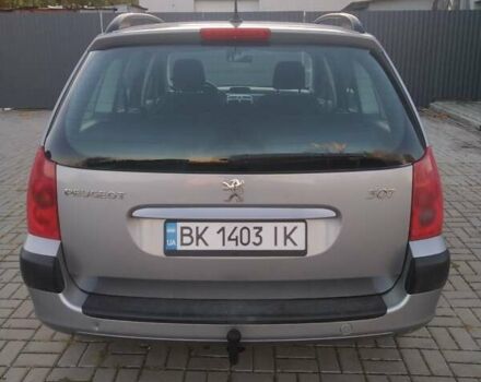 Сірий Пежо 307, об'ємом двигуна 1.59 л та пробігом 290 тис. км за 4200 $, фото 8 на Automoto.ua