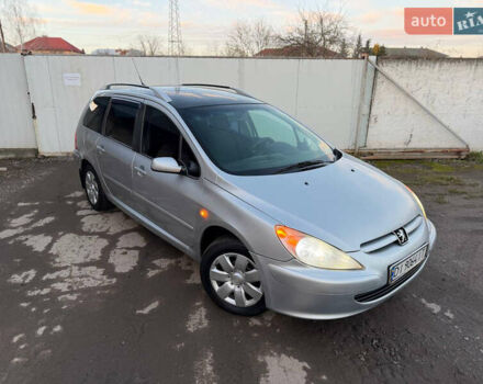 Серый Пежо 307, объемом двигателя 2 л и пробегом 208 тыс. км за 3250 $, фото 3 на Automoto.ua