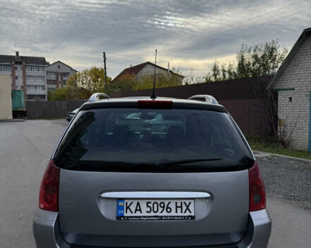 Серый Пежо 307, объемом двигателя 1.59 л и пробегом 227 тыс. км за 3650 $, фото 6 на Automoto.ua