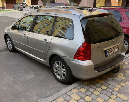 Серый Пежо 307, объемом двигателя 1.6 л и пробегом 230 тыс. км за 4000 $, фото 1 на Automoto.ua