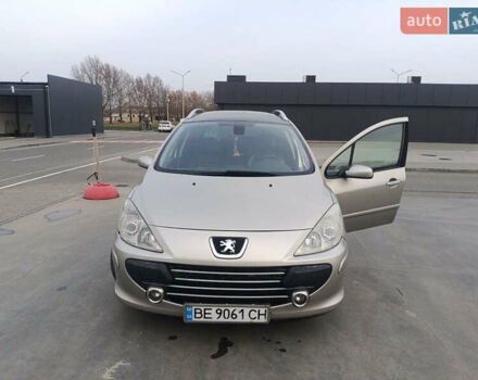 Сірий Пежо 307, об'ємом двигуна 1.56 л та пробігом 340 тис. км за 4500 $, фото 3 на Automoto.ua