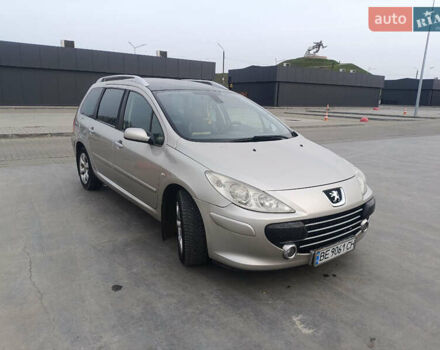 Сірий Пежо 307, об'ємом двигуна 1.56 л та пробігом 340 тис. км за 4500 $, фото 4 на Automoto.ua