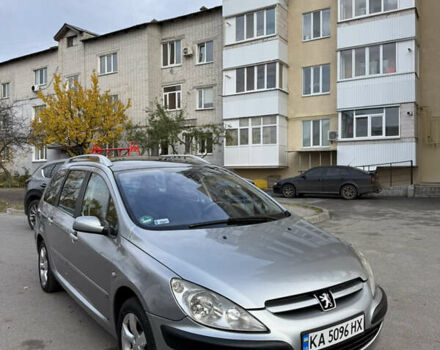 Серый Пежо 307, объемом двигателя 1.59 л и пробегом 227 тыс. км за 3650 $, фото 3 на Automoto.ua