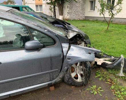 Серый Пежо 307, объемом двигателя 1.6 л и пробегом 250 тыс. км за 1100 $, фото 5 на Automoto.ua