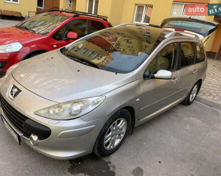 Серый Пежо 307, объемом двигателя 1.6 л и пробегом 230 тыс. км за 4000 $, фото 2 на Automoto.ua