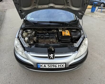 Серый Пежо 307, объемом двигателя 1.6 л и пробегом 227 тыс. км за 3650 $, фото 12 на Automoto.ua