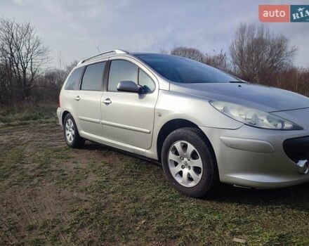 Серый Пежо 307, объемом двигателя 1.6 л и пробегом 223 тыс. км за 4950 $, фото 7 на Automoto.ua