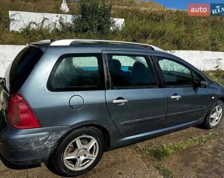 Серый Пежо 307, объемом двигателя 2 л и пробегом 325 тыс. км за 3500 $, фото 5 на Automoto.ua