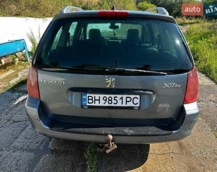 Серый Пежо 307, объемом двигателя 2 л и пробегом 325 тыс. км за 3500 $, фото 1 на Automoto.ua