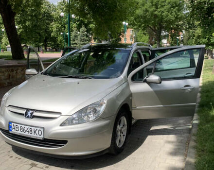 Сірий Пежо 307, об'ємом двигуна 1.6 л та пробігом 242 тис. км за 4600 $, фото 3 на Automoto.ua