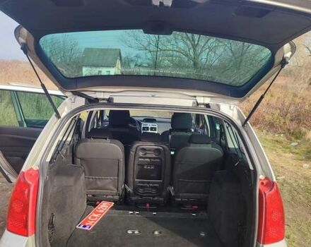 Серый Пежо 307, объемом двигателя 1.6 л и пробегом 223 тыс. км за 4950 $, фото 10 на Automoto.ua