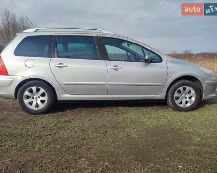 Серый Пежо 307, объемом двигателя 1.6 л и пробегом 223 тыс. км за 4950 $, фото 6 на Automoto.ua