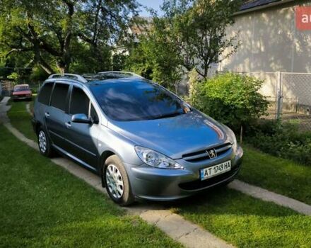 Сірий Пежо 307, об'ємом двигуна 1.59 л та пробігом 392 тис. км за 4100 $, фото 1 на Automoto.ua