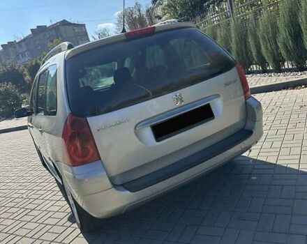 Серый Пежо 307, объемом двигателя 1.6 л и пробегом 161 тыс. км за 4999 $, фото 9 на Automoto.ua