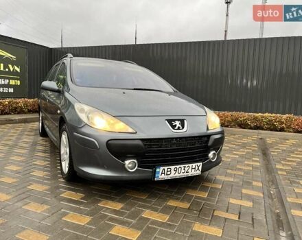 Серый Пежо 307, объемом двигателя 1.36 л и пробегом 320 тыс. км за 4100 $, фото 11 на Automoto.ua