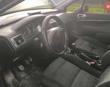 Сірий Пежо 307, об'ємом двигуна 1.59 л та пробігом 392 тис. км за 4100 $, фото 5 на Automoto.ua