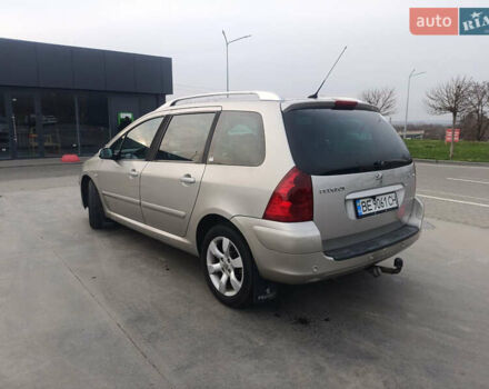 Сірий Пежо 307, об'ємом двигуна 1.56 л та пробігом 340 тис. км за 4500 $, фото 6 на Automoto.ua