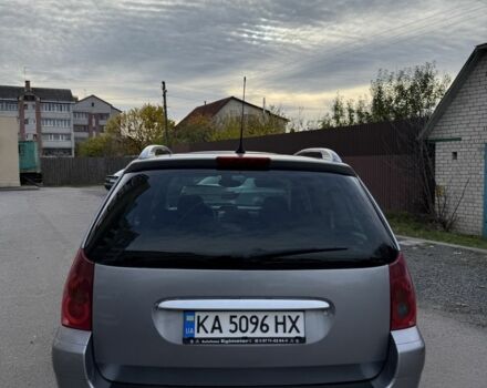 Серый Пежо 307, объемом двигателя 1.6 л и пробегом 227 тыс. км за 3650 $, фото 6 на Automoto.ua