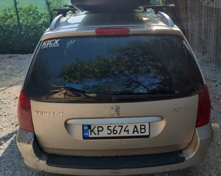 Серый Пежо 307, объемом двигателя 2 л и пробегом 287 тыс. км за 3500 $, фото 1 на Automoto.ua