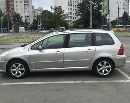 Сірий Пежо 307, об'ємом двигуна 2 л та пробігом 326 тис. км за 4200 $, фото 12 на Automoto.ua