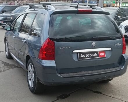 Серый Пежо 307, объемом двигателя 2 л и пробегом 297 тыс. км за 5390 $, фото 3 на Automoto.ua
