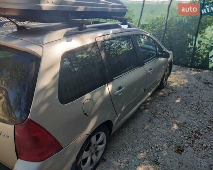 Серый Пежо 307, объемом двигателя 2 л и пробегом 287 тыс. км за 3500 $, фото 4 на Automoto.ua