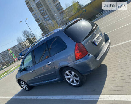 Сірий Пежо 307, об'ємом двигуна 1.6 л та пробігом 370 тис. км за 4900 $, фото 9 на Automoto.ua