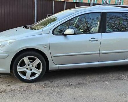 Серый Пежо 307, объемом двигателя 2 л и пробегом 290 тыс. км за 4700 $, фото 15 на Automoto.ua