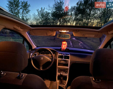 Сірий Пежо 307, об'ємом двигуна 2 л та пробігом 234 тис. км за 4800 $, фото 12 на Automoto.ua