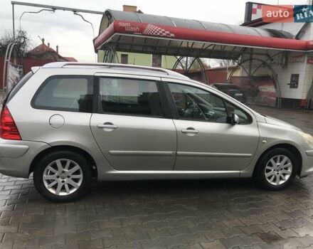 Сірий Пежо 307, об'ємом двигуна 1.59 л та пробігом 221 тис. км за 5500 $, фото 6 на Automoto.ua