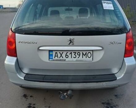 Сірий Пежо 307, об'ємом двигуна 1.59 л та пробігом 284 тис. км за 4300 $, фото 1 на Automoto.ua